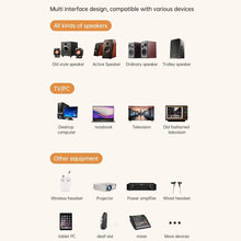 Load image into Gallery viewer, Bluetooth Receiver Transmitter BT5.3 Stereo LED U Disk 3.5MM AUX Jack RCA Wireless Handsfree Call Music Audio Adapter For TV Car