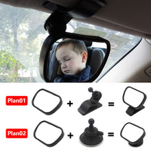 Load image into Gallery viewer, Safety Car Interior Kids Baby Monitor Rear View Mirror Suction Clip-On Baby Observation Mirror Rear Seat Child Mirror Car Accessories