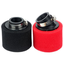 Load image into Gallery viewer, ATV Motorcycle Foam Air Filter 35mm 38mm 42mm 45mm 48mm Straight Elbow Sponge Cleaner Moped for Scooter Dirt Pit Bike