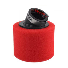 Load image into Gallery viewer, ATV Motorcycle Foam Air Filter 35mm 38mm 42mm 45mm 48mm Straight Elbow Sponge Cleaner Moped for Scooter Dirt Pit Bike