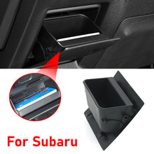Load image into Gallery viewer, Car Coin Box Armrest Storage Box Pocket Fuse Cover Stowing Tidying For Subaru Forester XV Crosstrek Forester Outback Legacy Lid LHD Accessories