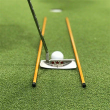 Load image into Gallery viewer, 2PCS 1M Golf Direction Indicator Rod Swing Putter Auxiliary Practice Stick Multi-Functional Training Supplies