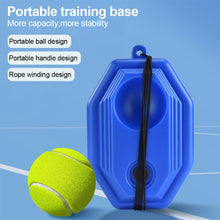 Load image into Gallery viewer, Tennis Rebound Trainer Single Player With Elastic String And Base Beginner Training Aids Outdoor Training Tool Suitable For Adults And Children