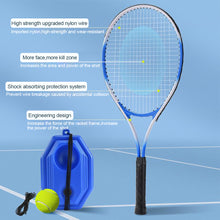 Load image into Gallery viewer, Tennis Rebound Trainer Single Player With Elastic String And Base Beginner Training Aids Outdoor Training Tool Suitable For Adults And Children
