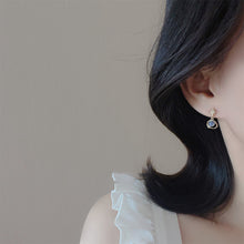 Load image into Gallery viewer, Cosmic Star River Earrings Blue Opal Niche Unique Planet Earrings Ear Studs Women Versatile Ear Jewelry