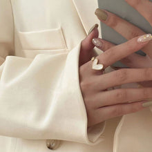 Load image into Gallery viewer, Heart-shaped Oil Dripping Ring Opening Adjustable Alloy Ring Fashionable Personalized Women Jewelry