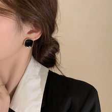 Load image into Gallery viewer, Retro Irregular Square Earrings Fashionable Versatile Alloy Earrings Ear Studs Women Ear Jewelry Accessories