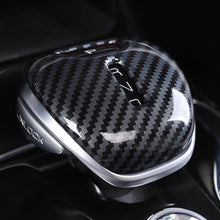 Load image into Gallery viewer, Carbon Fiber Car Gear Shift Knob Cover Gear Sticker Pattern for BYD Song Plus DM-i Qin Pro DM Accessories