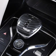 Load image into Gallery viewer, Carbon Fiber Car Gear Shift Knob Cover Gear Sticker Pattern for BYD Song Plus DM-i Qin Pro DM Accessories