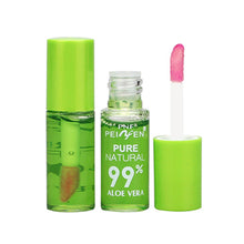 Load image into Gallery viewer, Natural Aloe Vera Color Changing Lip Glaze Hydrating Moisturizing Lip Oil Temperature Color Changing Mirror Lip Oil Lip Balm