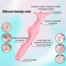 Load image into Gallery viewer, Eyeshadow Stencil Crease Line Kit Silicone Eye Shadow Stamp Eyes Applicator Lazy Eyeshadow Fixer In Seconds Makeup Tools