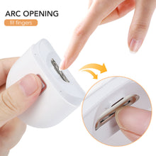 Load image into Gallery viewer, Automatic Electric Nail Clipper Trimmer Nail Scissors Anti-Splash Safe Nail Machine Manicure Machine Adult Children Nails Drill