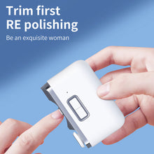 Load image into Gallery viewer, Fully Automatic Multifunctional Nail Grinder 2-in-1 Electric Nail Clipper Polishing Bright Nail Clipper
