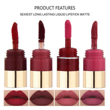 Load image into Gallery viewer, 5 Colors Velvet Matte Lipstick Waterproof Sweatproof Long-lasting Non-fading Nude Lip Gloss Lip Makeup Cosmetics