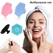 Load image into Gallery viewer, Silicone Men Facial Cleaning Brush Miniature Face Beard Deep Clean Shave Massage Face Scrub Brush Face Cleaner Scrubber