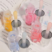 Load image into Gallery viewer, Moisturizing Lip Balm Lip Oil Transparent Lip Gloss Primer Colorless Lip Gloss Lipstick Base Fragrance Non-sticky Moisturizes Lip Gloss
