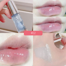 Load image into Gallery viewer, Moisturizing Lip Balm Lip Oil Transparent Lip Gloss Primer Colorless Lip Gloss Lipstick Base Fragrance Non-sticky Moisturizes Lip Gloss
