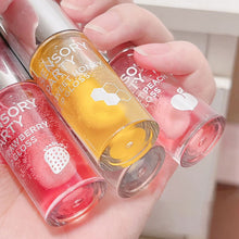 Load image into Gallery viewer, Moisturizing Lip Balm Lip Oil Transparent Lip Gloss Primer Colorless Lip Gloss Lipstick Base Fragrance Non-sticky Moisturizes Lip Gloss