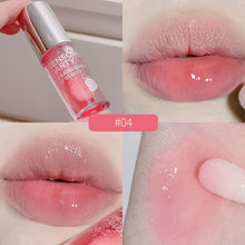Load image into Gallery viewer, Moisturizing Lip Balm Lip Oil Transparent Lip Gloss Primer Colorless Lip Gloss Lipstick Base Fragrance Non-sticky Moisturizes Lip Gloss