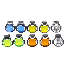 Load image into Gallery viewer, Pari Flipable Motorcycle Fog Light Guard Lamp Protector Cover For BMW R1250RS G310R S1000XR S1000RR C650 F850GS R1200GS F750GS R1250GS Adventure