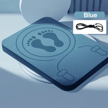 Load image into Gallery viewer, Home TPE Yoga Mat Professional Indoor Shock Absorption Non-Slip Sound Insulation Cordless Skipping Mat Sports Weight Loss Fitness Cushion