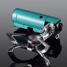 Load image into Gallery viewer, Outdoor Folding Cassette Stove Camping Portable All-In-One Gas Stove Picnic High Fire Stoves Gas Tanks Not Included