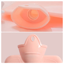 Load image into Gallery viewer, 1Pc 1000ml Cute Warm Hot Water Bottle Bag Girl Warm Belly Warmer Filled Explosion-proof Portable Winter Reusable Hand Warmer