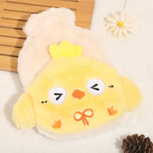 Load image into Gallery viewer, 1Pc 500ml Cute Warm Hot Water Bottle Bag Girl Warm Belly Warmer Filled Explosion-proof Portable Winter Reusable Hand Warmer