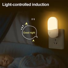 Load image into Gallery viewer, 1Pc Bedside Lamp Night Light EU US Plug LED Night Light Bedroom Lamp Gift for Children Cute Night Lamp For Corridor WC