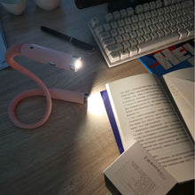 Load image into Gallery viewer, LED Rechargeable Neck Light 3 Modes Hug Reading Lamp Portable Book Lamp Novelty Flashlight Book Lamp Night Light Neck Light