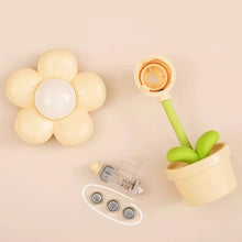 Load image into Gallery viewer, Mini LED Flower Night Light Cute Small Table Lamp Desktop Ornament Bedside Bedroom Ambient Lights Children Toy Kids Holiday Gift