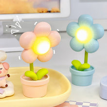 Load image into Gallery viewer, Mini LED Flower Night Light Cute Small Table Lamp Desktop Ornament Bedside Bedroom Ambient Lights Children Toy Kids Holiday Gift