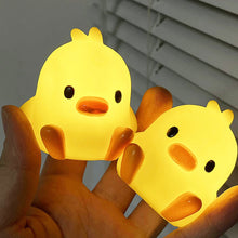 Load image into Gallery viewer, Cute Duck Night Lamps Animal Night Lights Desktop Ornament Decorative Table Lights for Bedroom Bedside Sleeping Lamp