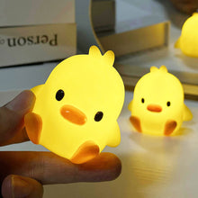 Load image into Gallery viewer, Cute Duck Night Lamps Animal Night Lights Desktop Ornament Decorative Table Lights for Bedroom Bedside Sleeping Lamp