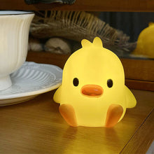 Load image into Gallery viewer, Cute Duck Night Lamps Animal Night Lights Desktop Ornament Decorative Table Lights for Bedroom Bedside Sleeping Lamp