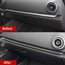 Load image into Gallery viewer, 3Pcs Car Interior Console Dashboard Moldings Center Trim Strips Decor Cover For Audi A3 8V 2014-2020 LHD