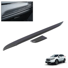 Load image into Gallery viewer, 2Pcs Car Carbon Fiber Texture Central Console Dashboard Panel Protective Cover Trim For Honda CRV 2017-2021 LHD(Left Hand Driver)