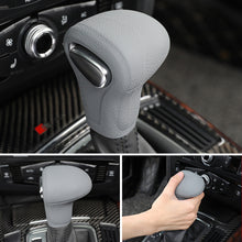 Load image into Gallery viewer, Silicone Car Case Gear Head Shift Collars Shift Knob Grips Cover Shift Lever Decoration Cover Accessories For Audi A4L A5 A6L Q5 Q7 05-16