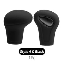 Load image into Gallery viewer, Silicone Car Case Gear Head Shift Collars Shift Knob Grips Cover Shift Lever Decoration Cover Accessories For Audi A4L A5 A6L Q5 Q7 05-16