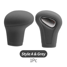 Load image into Gallery viewer, Silicone Car Case Gear Head Shift Collars Shift Knob Grips Cover Shift Lever Decoration Cover Accessories For Audi A4L A5 A6L Q5 Q7 05-16