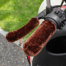 Load image into Gallery viewer, 4Pcs Universal Motorcycle Electric Vehicle Handle Cover Handlebar Cover Coldproof Warm Padded Models Winter