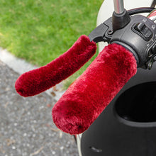 Load image into Gallery viewer, 4Pcs Universal Motorcycle Electric Vehicle Handle Cover Handlebar Cover Coldproof Warm Padded Models Winter