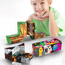 Load image into Gallery viewer, Shape Shifting Box Geometric Changeable Magic Cube 3D Decompression Hand Flip Puzzle Kids Reliever Fidget Toy
