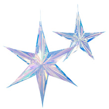 Load image into Gallery viewer, Shiny Laser Party DIY Hanging Ornament Star Pendant Birthday Wedding Babyshower Festival Party Christmas Decor