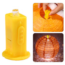 Load image into Gallery viewer, 10pcs Electronic LED Paper Lantern Wicks Lantern Balloons LED Light Wick Miniature Light for Wedding Party Festival