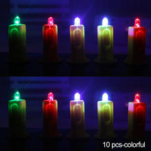 Load image into Gallery viewer, 10pcs Electronic LED Paper Lantern Wicks Lantern Balloons LED Light Wick Miniature Light for Wedding Party Festival
