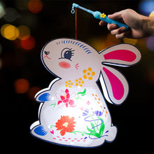 Load image into Gallery viewer, Lantern LED Handle with Light DIY Luminous Lanterns Poles with Music Chinese Hanging Lantern Pole Rod