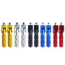 Load image into Gallery viewer, Pair Universal Motorcycles Pedals Folded Footrest Footpeg Compatible Bicycles Electric Vehicles Mopeds Karts Scooters