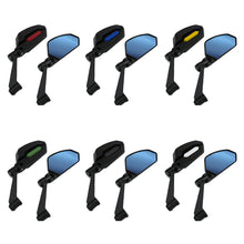 Load image into Gallery viewer, 2Pcs Foldable Motorcycle Electric Vehicle Side Mirrors Motorbike Scooters Accessories Rearview Mirror Side View Mirrors Motor
