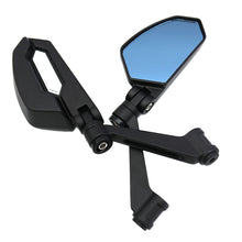 Load image into Gallery viewer, 2Pcs Foldable Motorcycle Electric Vehicle Side Mirrors Motorbike Scooters Accessories Rearview Mirror Side View Mirrors Motor